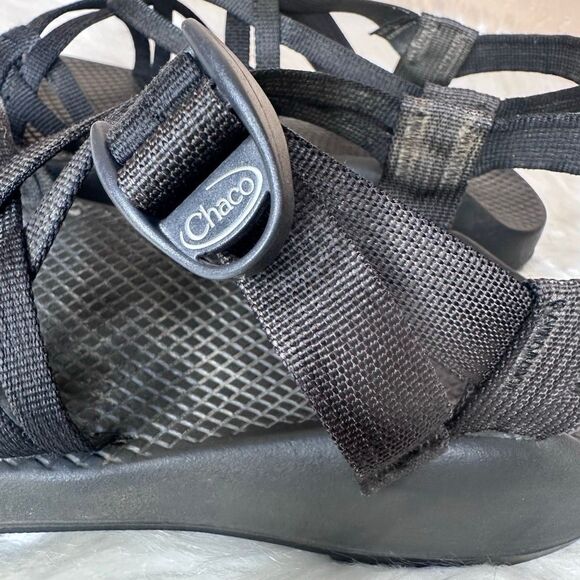 Chaco Z/Cloud X Women's Strappy Sport Comfort Sandals Black Size 10 - Picture 6 of 10